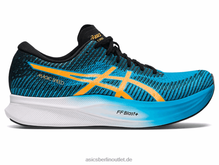 magische Geschwindigkeit 2 BL4N481Asics Inselblau/Orange-Pop