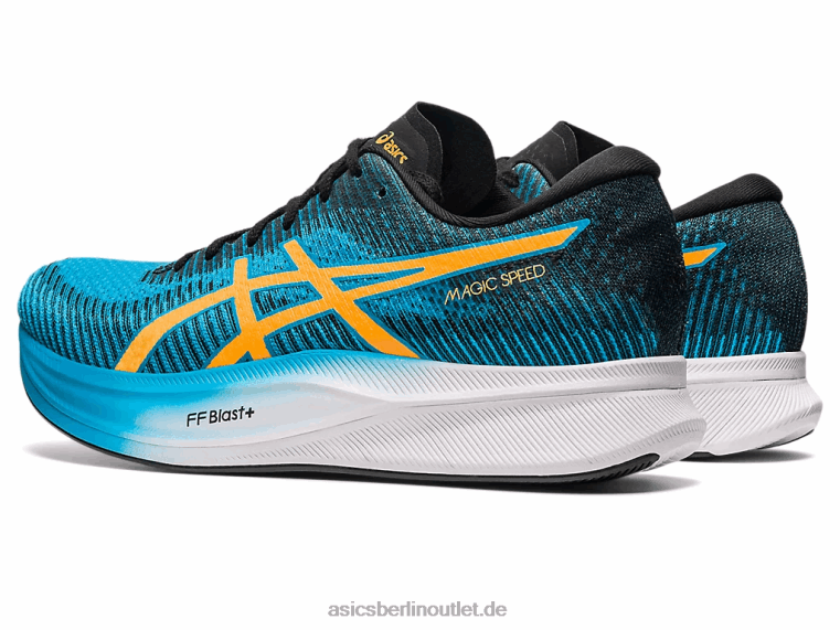 magische Geschwindigkeit 2 BL4N481Asics Inselblau/Orange-Pop