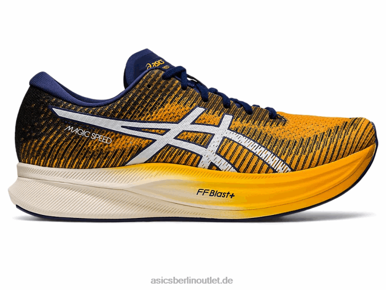magische Geschwindigkeit 2 breit BL4N819Asics Bernstein/Weiß