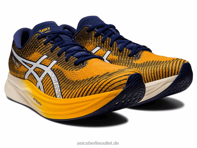 magische Geschwindigkeit 2 breit BL4N819Asics Bernstein/Weiß
