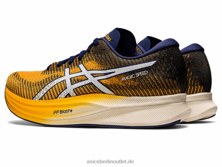 magische Geschwindigkeit 2 breit BL4N819Asics Bernstein/Weiß