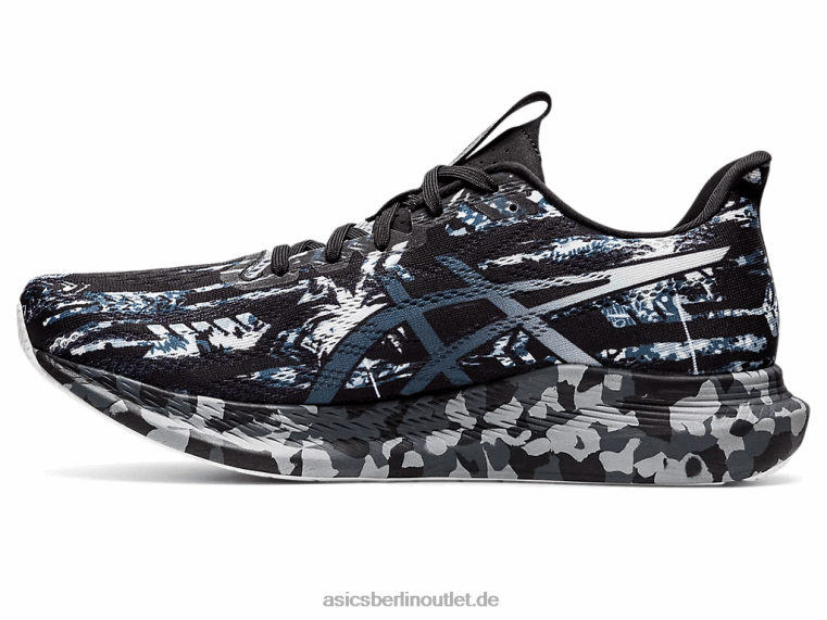 noosa tri 14 BL4N1027Asics schwarz/reines Silber