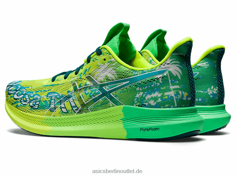 noosa tri 14 BL4N1154Asics Sicherheitsgelb/weiß