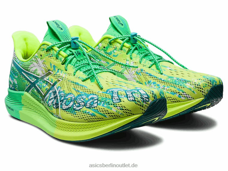 noosa tri 14 BL4N1154Asics Sicherheitsgelb/weiß