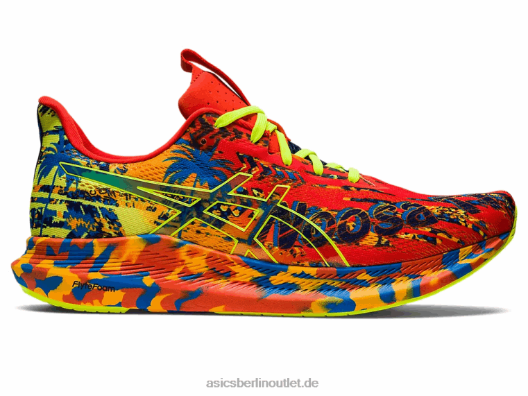 noosa tri 14 BL4N1155Asics Kirschtomate/Sicherheitsgelb
