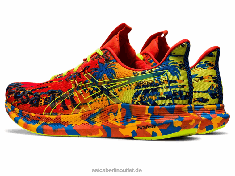 noosa tri 14 BL4N1155Asics Kirschtomate/Sicherheitsgelb