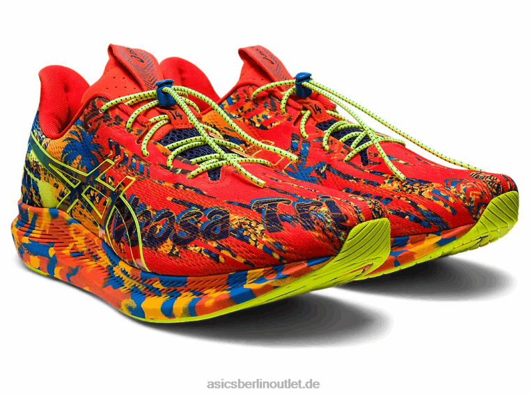 noosa tri 14 BL4N1155Asics Kirschtomate/Sicherheitsgelb