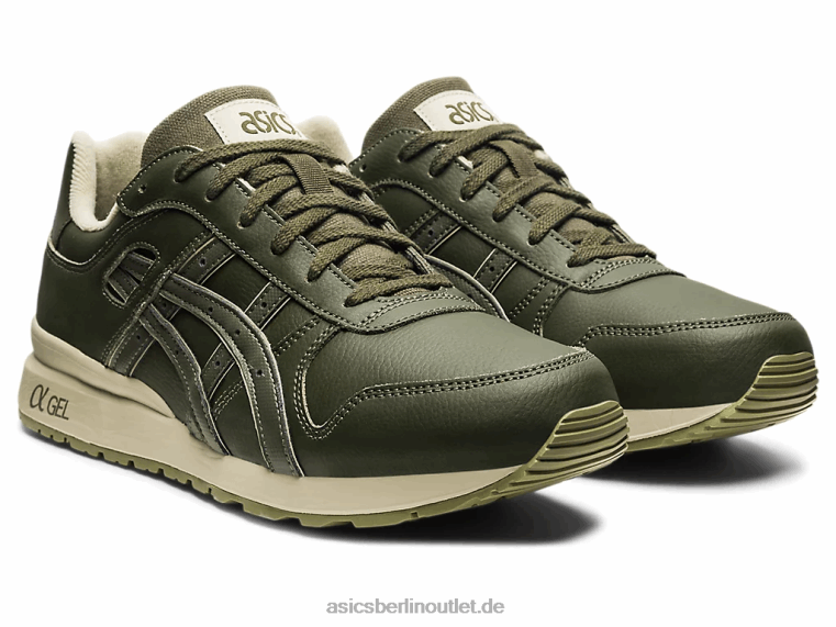 GT-II BL4N1250Asics Olivgrün/getrocknetes Blattgrün