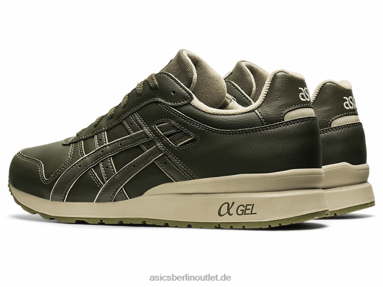 GT-II BL4N1250Asics Olivgrün/getrocknetes Blattgrün