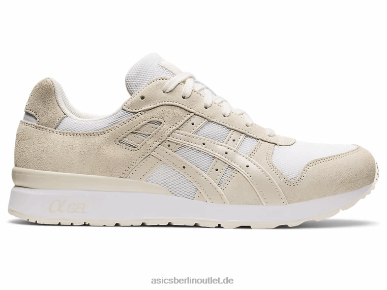 GT-II BL4N1752Asics Creme/Rauchgrau