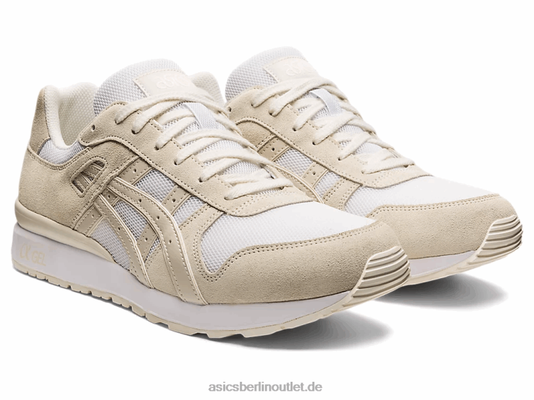 GT-II BL4N1752Asics Creme/Rauchgrau