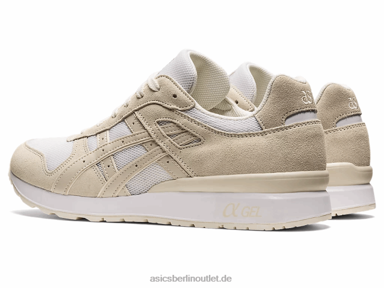 GT-II BL4N1752Asics Creme/Rauchgrau