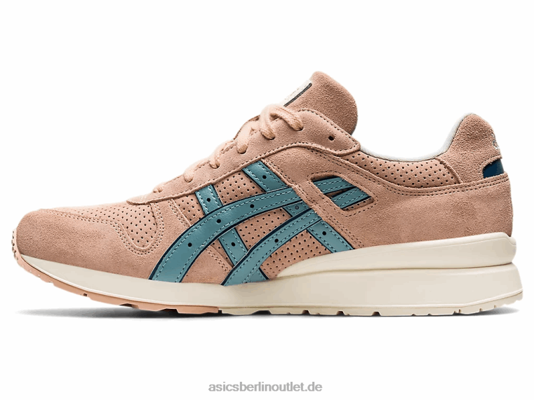 GT-II BL4N1754Asics helles Apricot/Azurblau