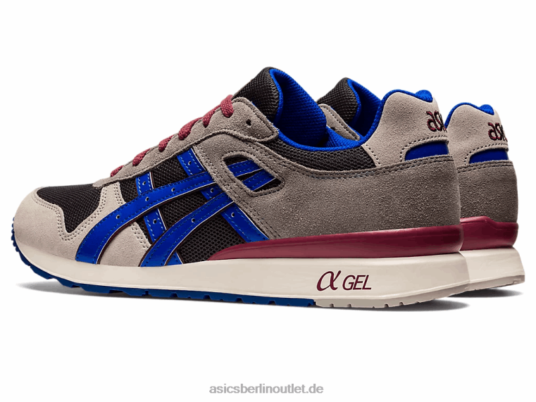 GT-II BL4N766Asics Obsidiangrau/Illusionsblau
