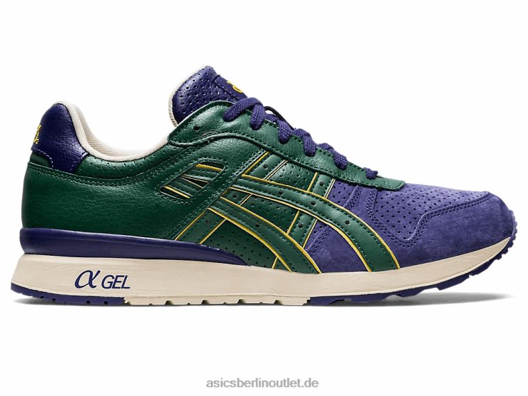 GT-II BL4N777Asics Lila matt/Huntergrün