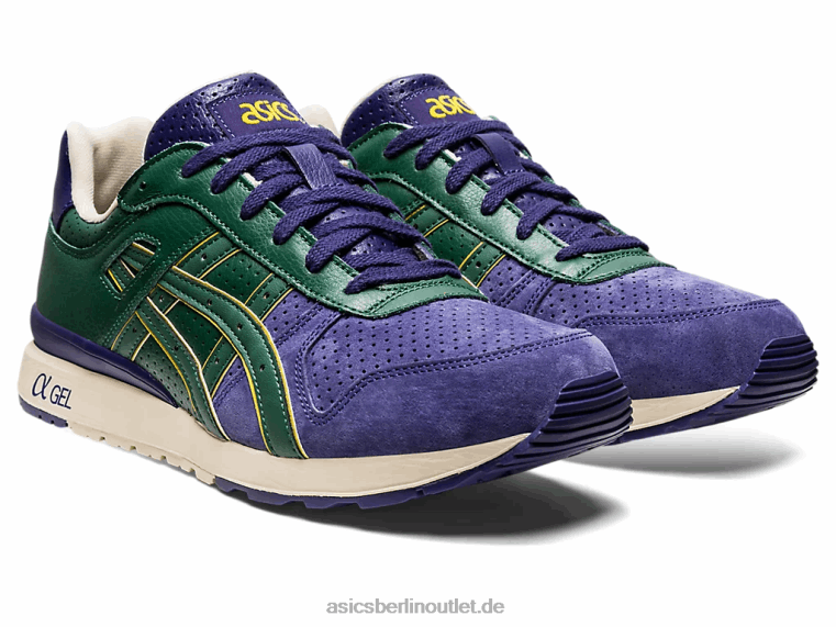GT-II BL4N777Asics Lila matt/Huntergrün
