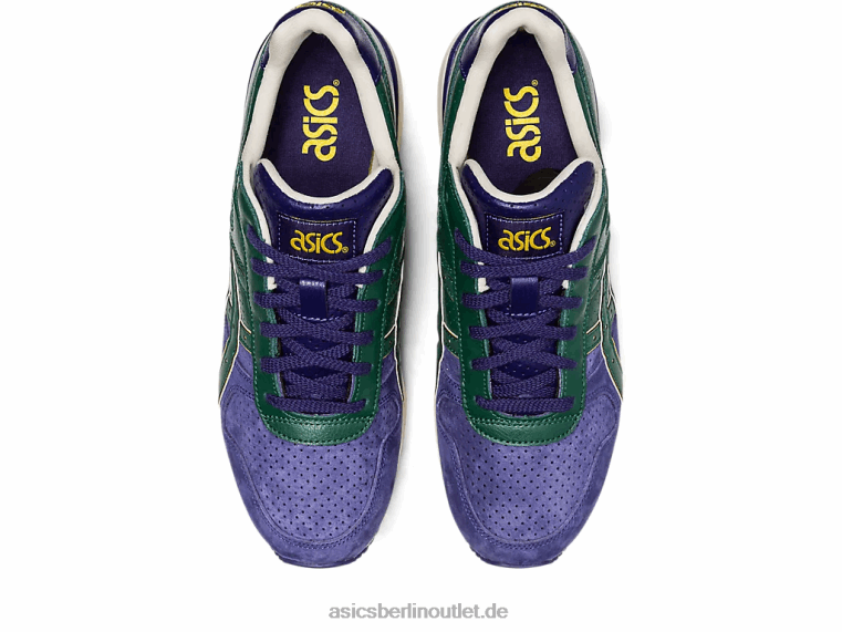 GT-II BL4N777Asics Lila matt/Huntergrün