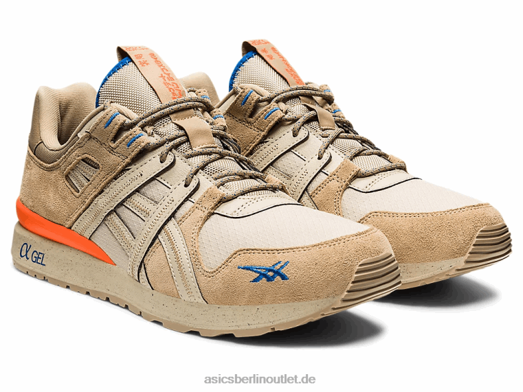 GT-II re BL4N1119Asics Kitt/schockierendes Orange