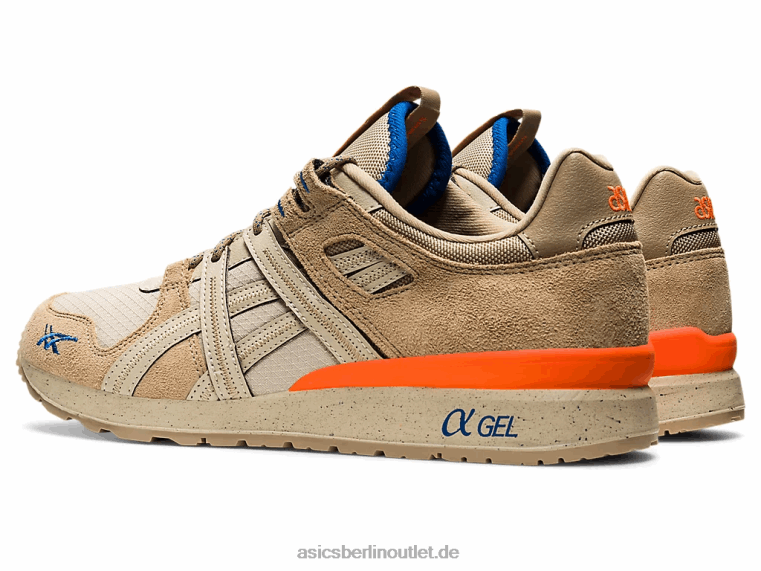 GT-II re BL4N1119Asics Kitt/schockierendes Orange
