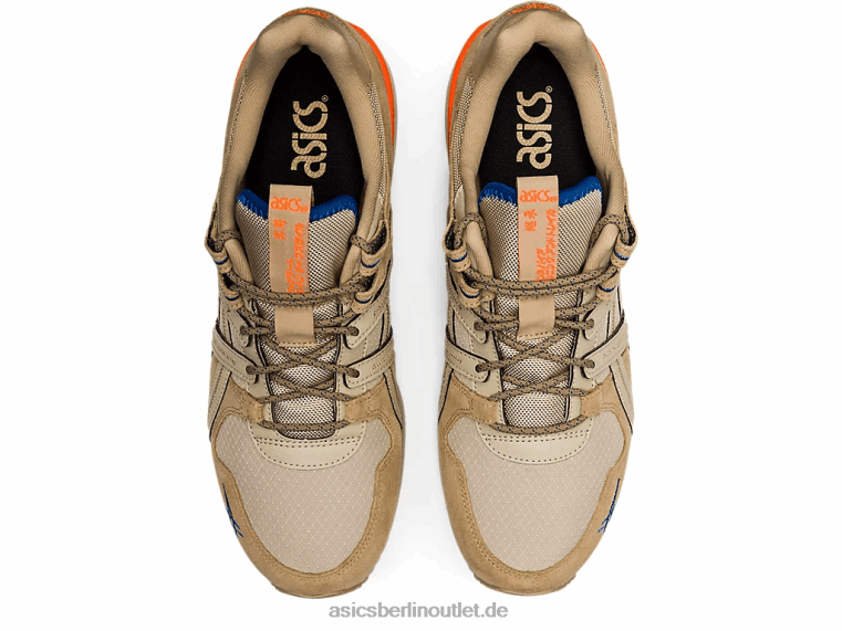 GT-II re BL4N1119Asics Kitt/schockierendes Orange
