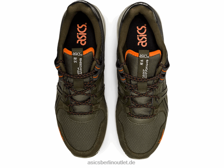 GT-II re BL4N1259Asics Olivgrüner Canvas/Habanero