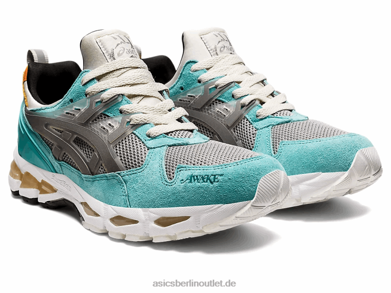 Gel-Kayano-Trainer 21 BL4N1545Asics blaugrün/reines Silber