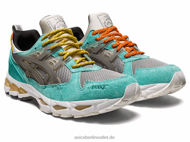 Gel-Kayano-Trainer 21 BL4N1545Asics blaugrün/reines Silber