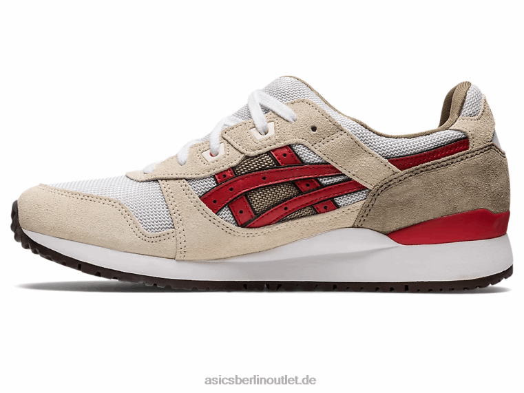 Gel-Lyte III og BL4N1094Asics Rauchgrau/Rot-Alarm