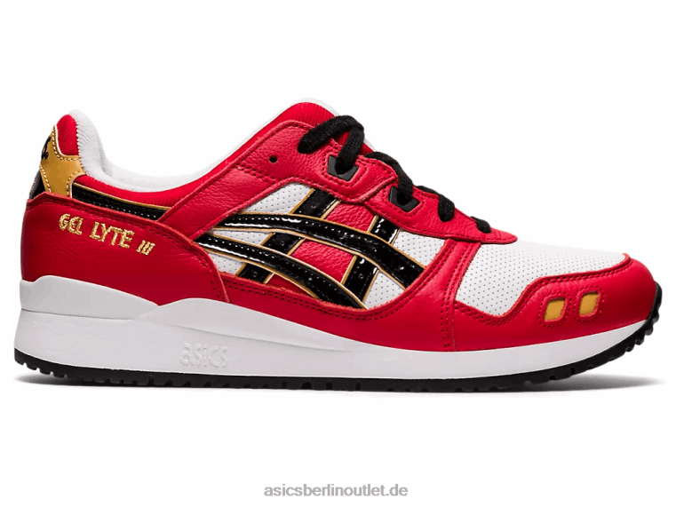 Gel-Lyte III og BL4N1656Asics klassisches Rot/Schwarz