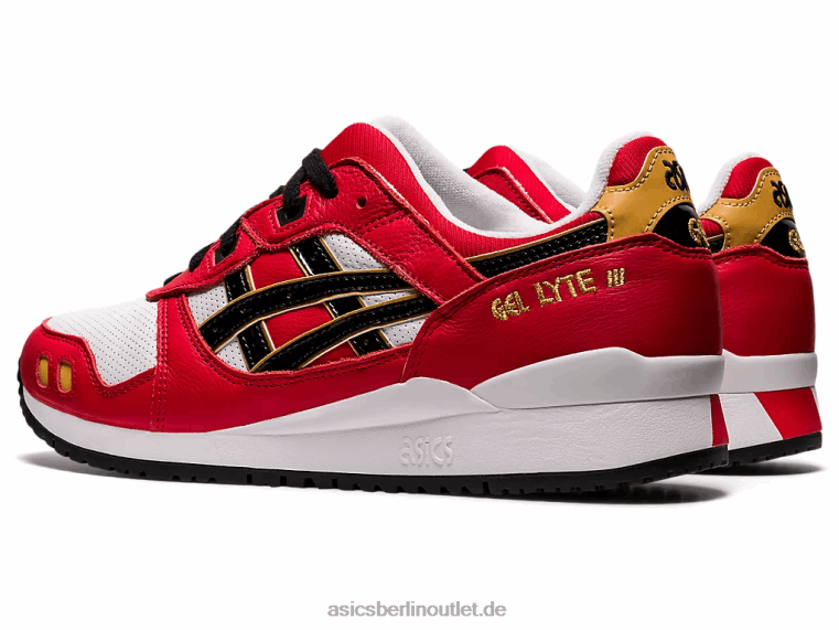 Gel-Lyte III og BL4N1656Asics klassisches Rot/Schwarz