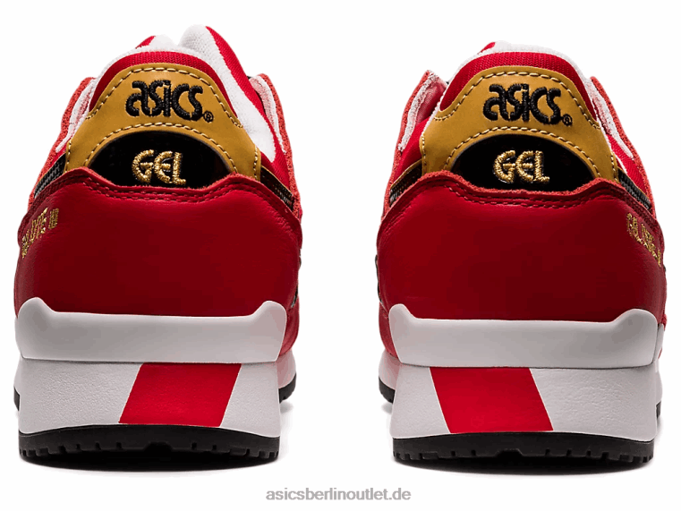 Gel-Lyte III og BL4N1656Asics klassisches Rot/Schwarz