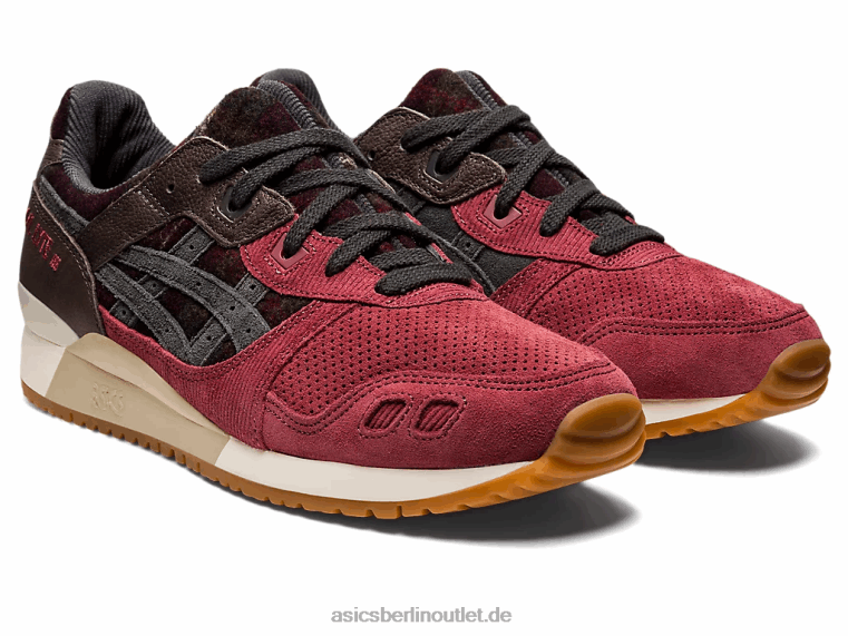 Gel-Lyte III og BL4N747Asics Brustrot/Obsidiangrau
