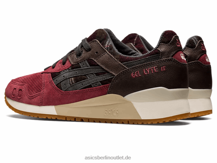 Gel-Lyte III og BL4N747Asics Brustrot/Obsidiangrau