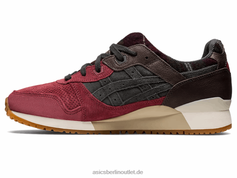 Gel-Lyte III og BL4N747Asics Brustrot/Obsidiangrau