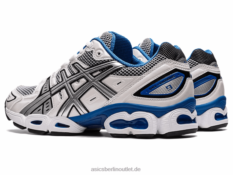 Gel-Nimbus 9 BL4N1225Asics White/Lake Drive