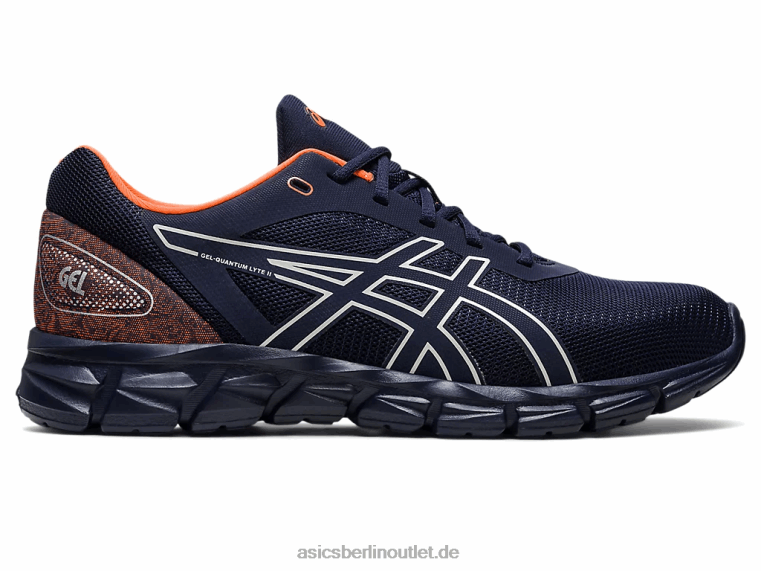 Gel-Quanten-Lyte II BL4N268Asics Mitternacht/schockierendes Orange