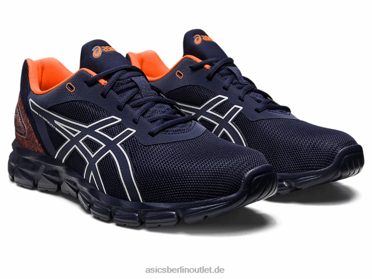 Gel-Quanten-Lyte II BL4N268Asics Mitternacht/schockierendes Orange