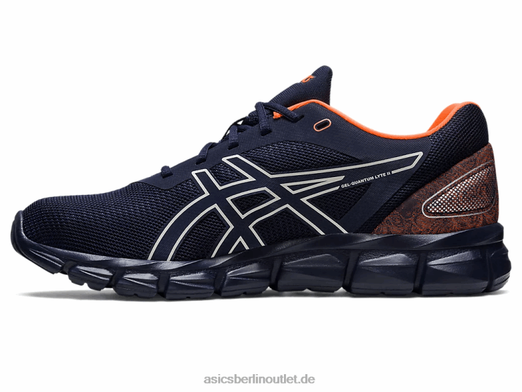 Gel-Quanten-Lyte II BL4N268Asics Mitternacht/schockierendes Orange