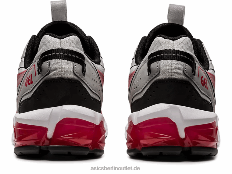 Gel-Quantum 90 BL4N672Asics Gletschergrau/klassisches Rot