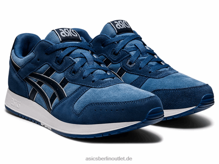 Lyte-Klassiker BL4N990Asics graue Zahnseide/französisches Blau