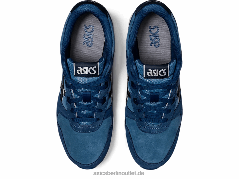 Lyte-Klassiker BL4N990Asics graue Zahnseide/französisches Blau