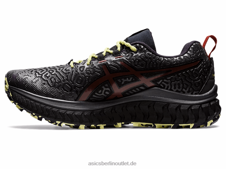 Trabuco max BL4N1706Asics Schwarz/Zinnober