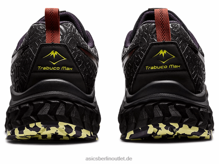 Trabuco max BL4N1706Asics Schwarz/Zinnober