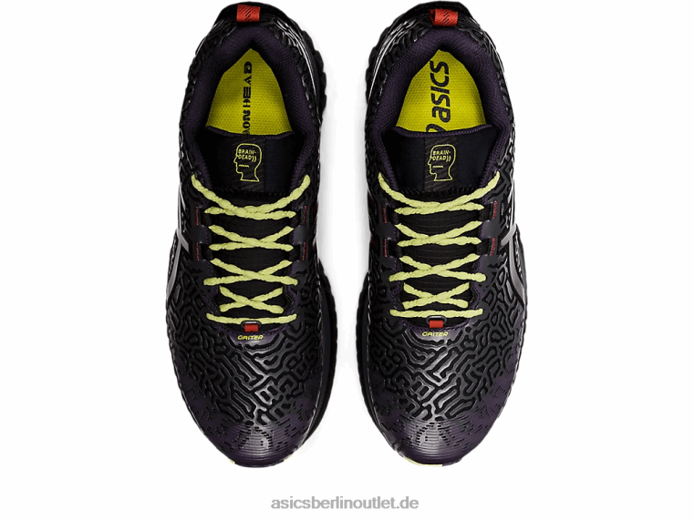 Trabuco max BL4N1706Asics Schwarz/Zinnober