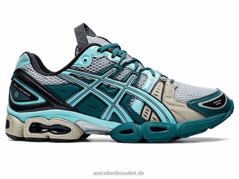 ub3-s gel-nimbus 9 BL4N1251Asics Piemontgrau/Arubablau