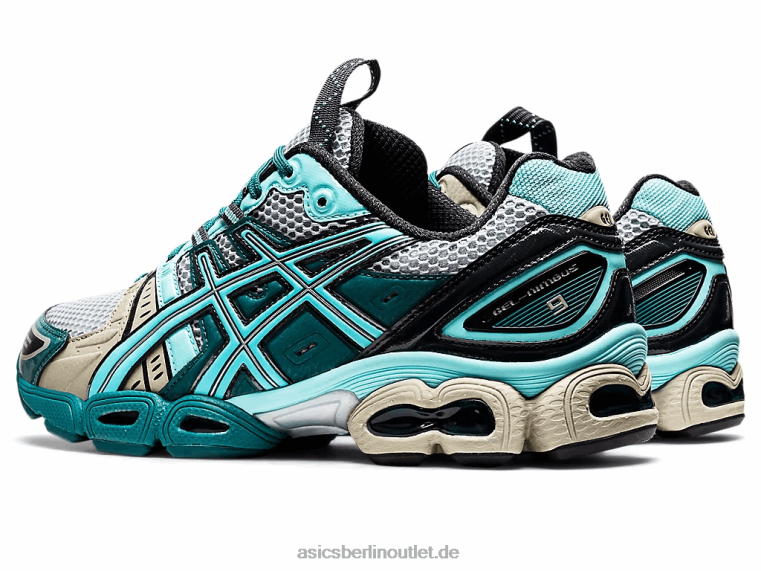 ub3-s gel-nimbus 9 BL4N1251Asics Piemontgrau/Arubablau