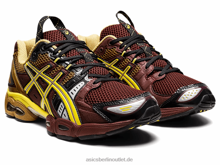 ub3-s gel-nimbus 9 BL4N1252Asics Rum-Rosine/grüner Schimmer