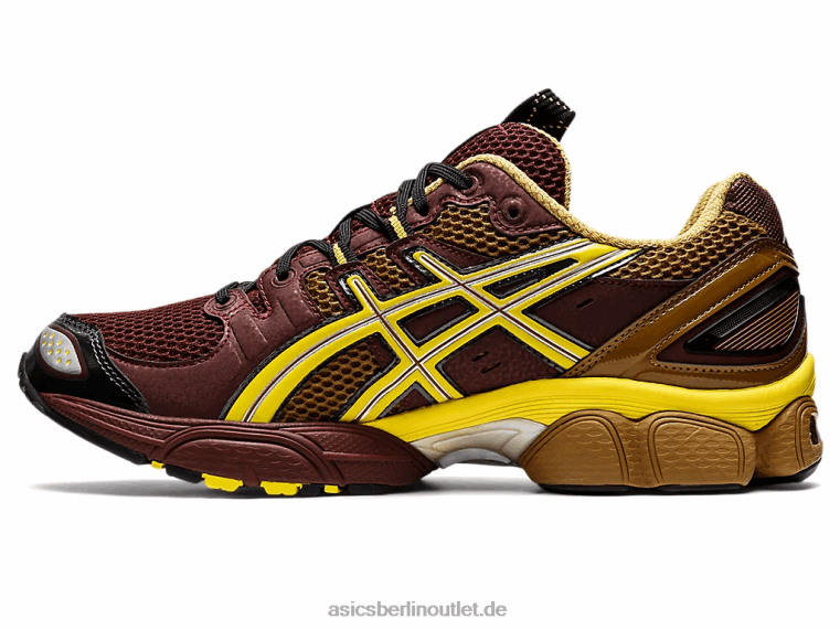 ub3-s gel-nimbus 9 BL4N1252Asics Rum-Rosine/grüner Schimmer