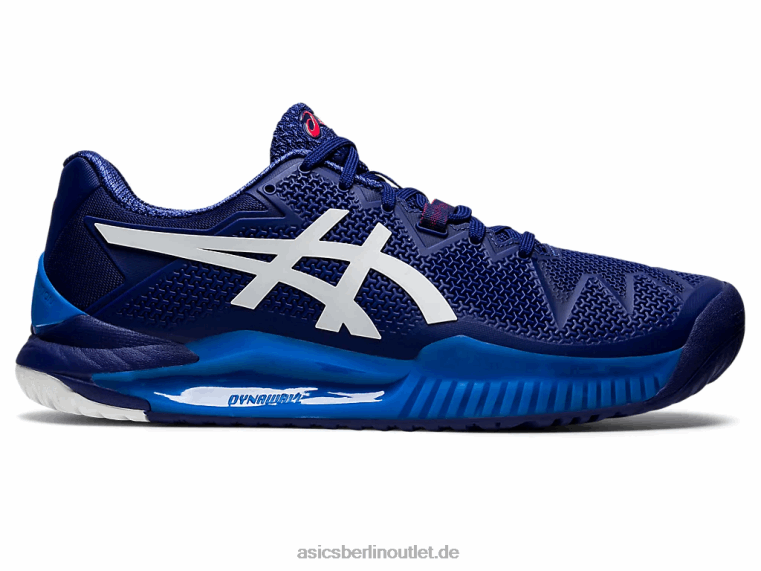 Gel-Auflösung 8 BL4N1165Asics tauchblau/weiß