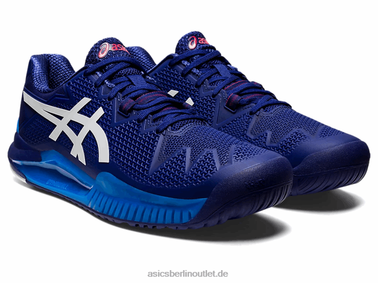 Gel-Auflösung 8 BL4N1165Asics tauchblau/weiß